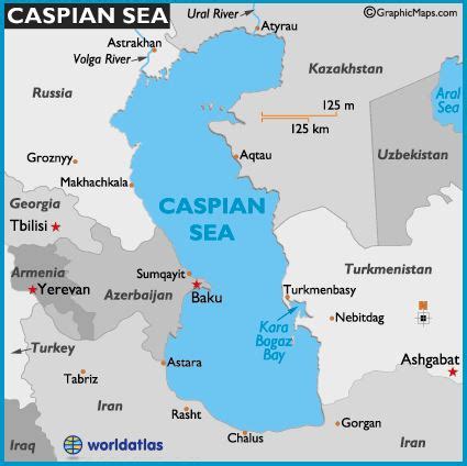 Mapping: Caspian Sea - Civilsdaily