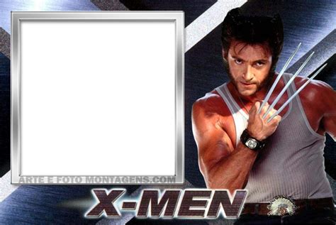 Download HD Montagem Para Fotos - X Men Origins Wolverine Hugh Jackman Transparent PNG Image ...