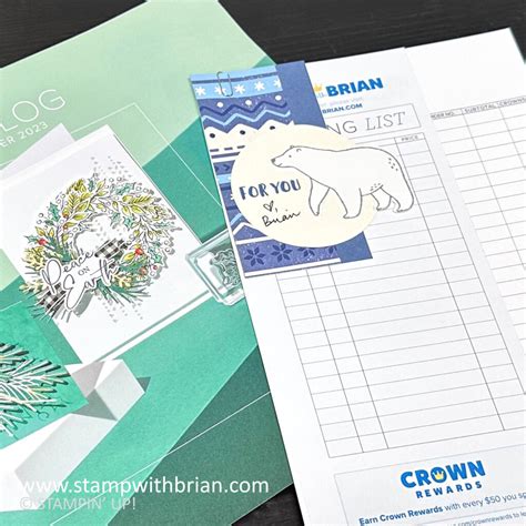 Covering Stampin’ Up!’s 2023 Holiday Mini Catalog – STAMP WITH BRIAN