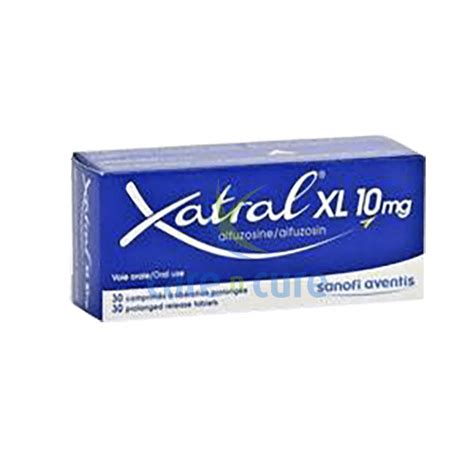 Buy Xatral XL 10mg Tablets 30's online in Qatar- View Usage, Benefits and Side Effects