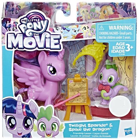 Buy My Little Pony The Movie Twilight Sparkle With Spike the Dragon ...