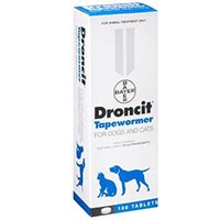 Droncit for Cats: Buy Droncit Tapewormer Tablet at Best Price