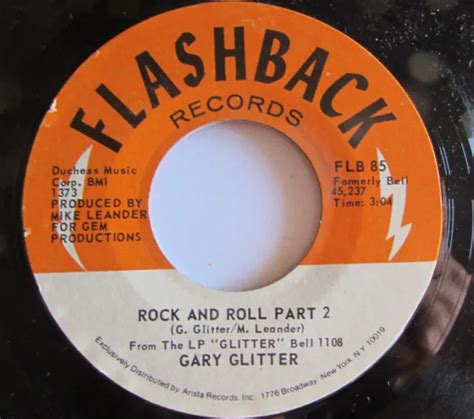 GARY GLITTER R n ROLL pt 2 / I didn't know i loved you till i saw 7 ...