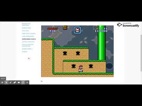 Super Mario flash 2 - UNBLOCKED GAMES - YouTube