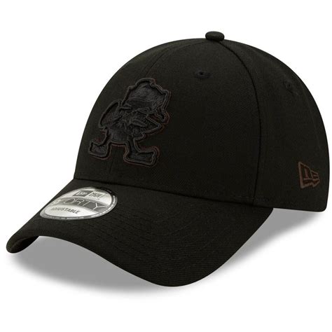 Men's New Era Black Cleveland Browns Throwback Logo Momentum 9FORTY ...