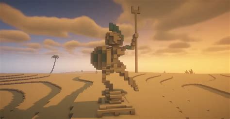 Knight statue [schematic] Minecraft Map