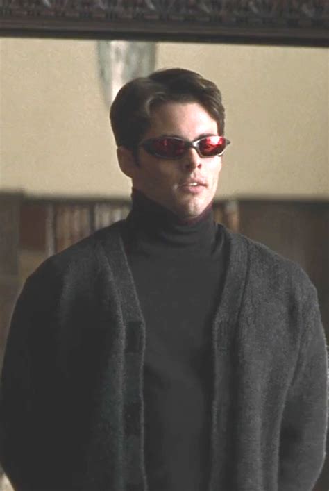 Marvel in film n°7 - 2000 - James Marsden as Scott Summers / Cyclops - X-Men by Bryan Singer ...