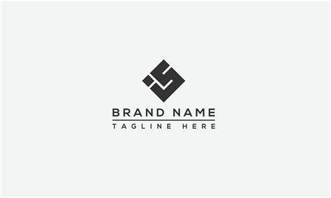 IS Logo Design Template Vector Graphic Branding Element 10813886 Vector ...