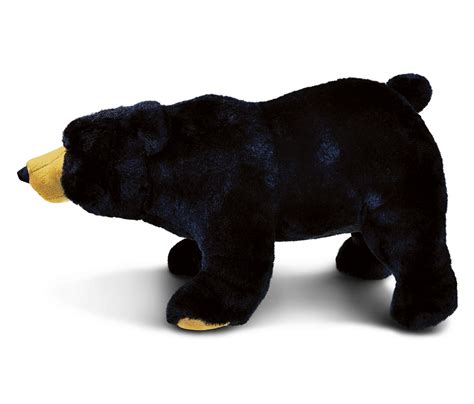 Wild Large Black Bear – Super Soft Plush - DolliBu