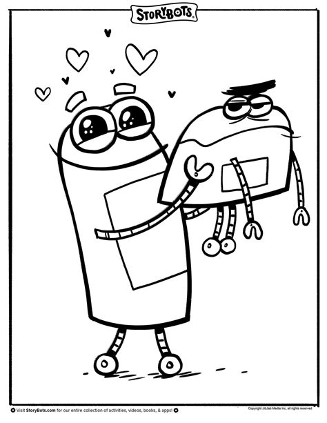 Storybots Coloring Pages - Best Coloring Pages For Kids | Lego coloring ...