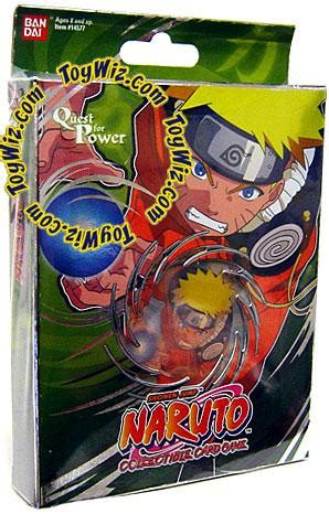 Naruto Card Game Quest for Power Naruto Theme Deck Green Bandai - ToyWiz