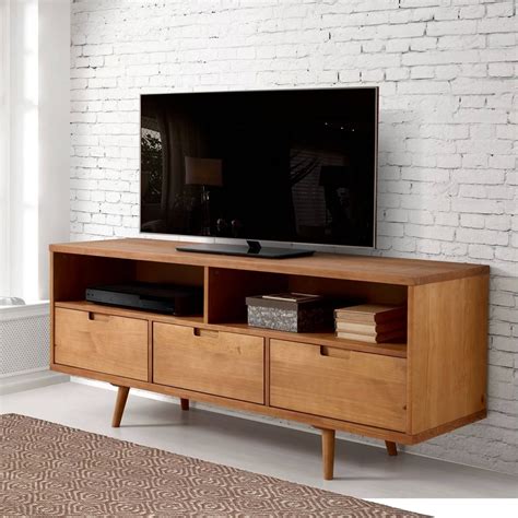 Drawer Midcentury Modern TV Stand | Best Target Living Room Furniture With Storage | POPSUGAR ...