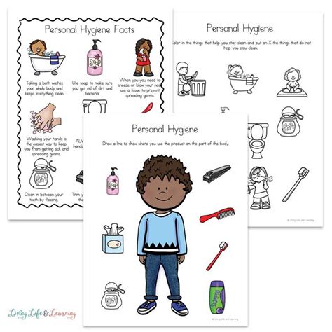 Personal Hygiene worksheets for kids | Worksheets for kids, Personal hygiene worksheets ...