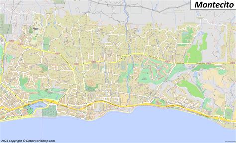 Montecito Map | California, U.S. | Discover Montecito with Detailed Maps