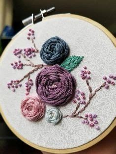 37+ Hand Embroidery Designs Flowers | Basdemax