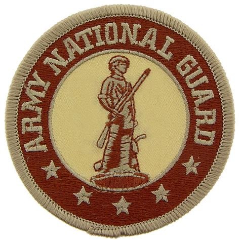 U.S. Army National Guard Patch Brown 3" - Walmart.com - Walmart.com