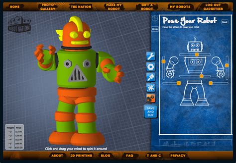 My Robot Nation – Build Your Own Robot Figurine – The Gadgeteer