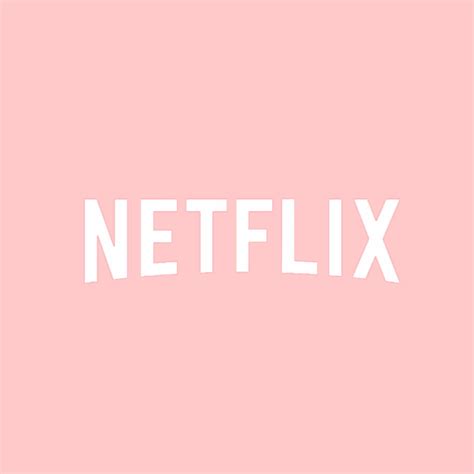 Baby pink logo netflix | Ios app icon, App icon, Apple icon