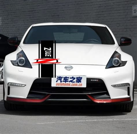 Car Racing Rally Stripes Sport 16''x 55'' Hood decal for 370Z Vinyl Graphics sticker CG370-in ...