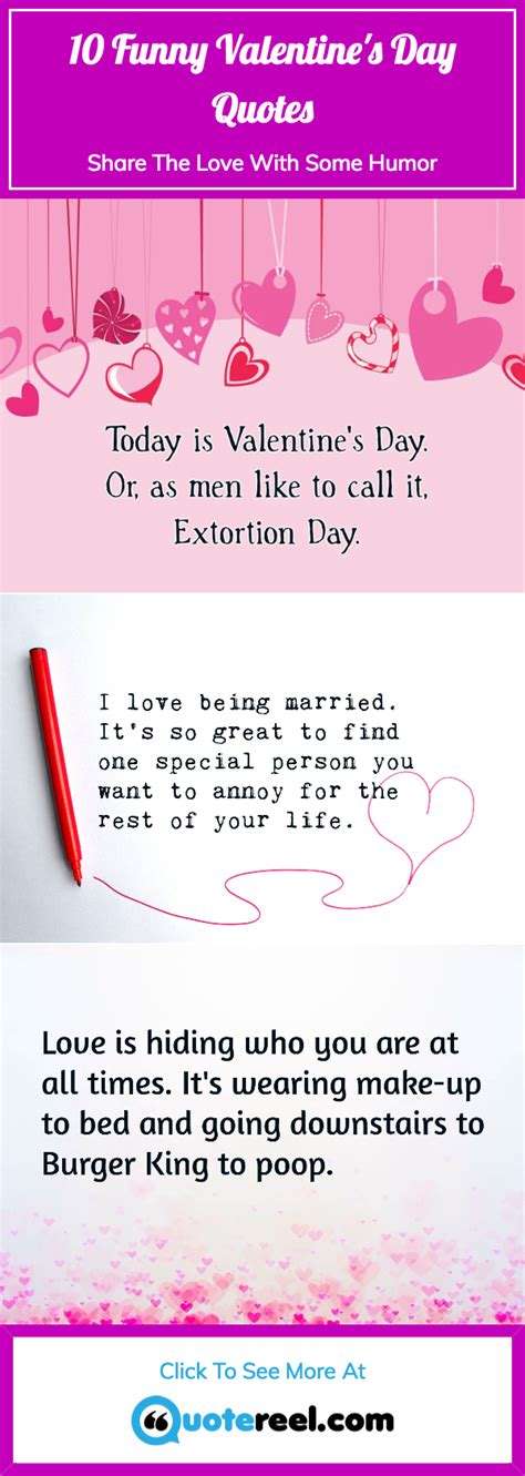 Funny Valentine's Quotes That Add A Bit Of Humor To The Holiday