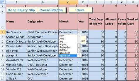 Download Salary Sheet Excel Template - ExcelDataPro (2023)