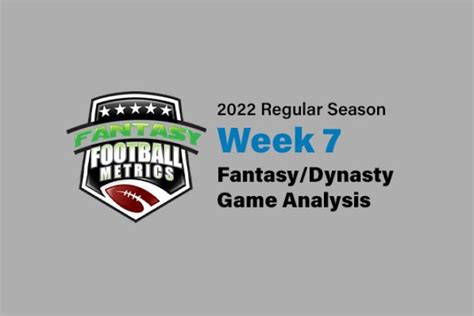 2022 Week 7: Commanders 23, Packers 20 (Dynasty/Fantasy Analysis Game Report ...