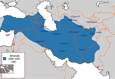 Picture Information: Map of Ilkhanate