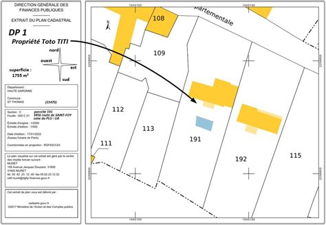 Parcelles cadastrales - Saint-Thomas