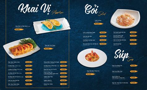 Menu Nhà Hàng Hải Cảng Seafood Phan Thiết - Đặt Bàn Ngay