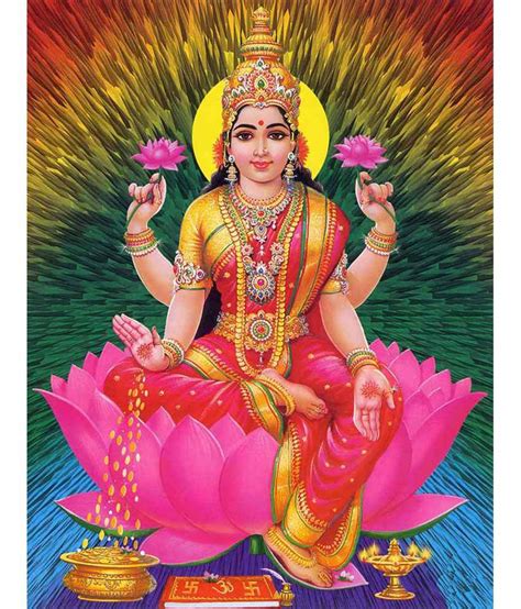 Painting Mantra Jai Laxmi Maa Poster: Buy Painting Mantra Jai Laxmi Maa ...