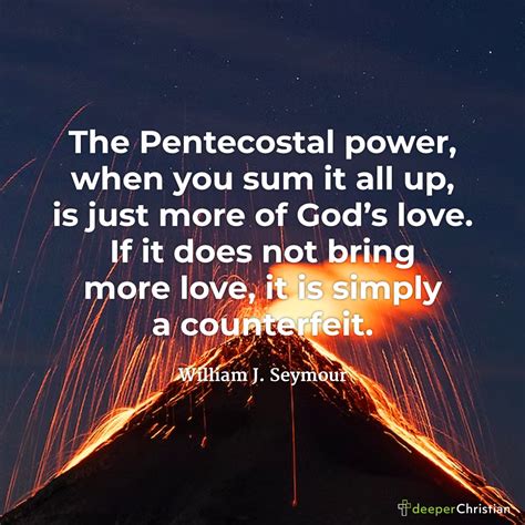 Pentecost | Deeper Christian Quotes