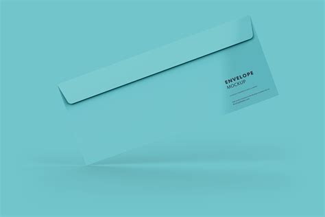 Free Commercial Envelope Mockup - Mockup Daddy