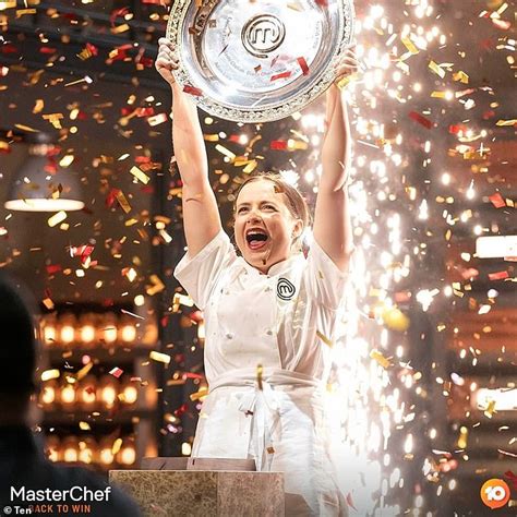 Emelia Jackson is crowned the winner of the 2020 MasterChef finale ...