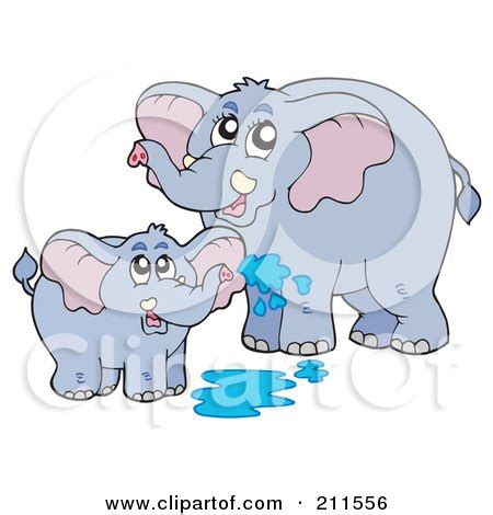 Royalty-Free (RF) Clipart Illustration of a Cute Baby And Mother ...