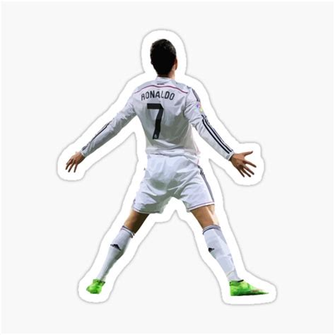 "Cristiano Ronaldo" Sticker for Sale by SAMKRIS | Redbubble