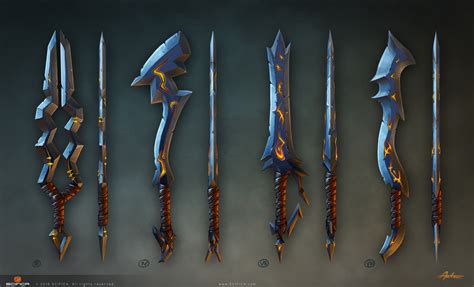 Weapons - Fantasy Swords | 2D & 3D art