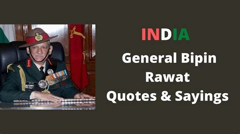 Famous and Inspiring Quotes of General Bipin Rawat #bipinrawat #generalbipinrawat #quote # ...