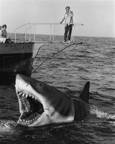 Behind the Scenes of Jaws: Robert Shaw and 'Bruce' the Shark