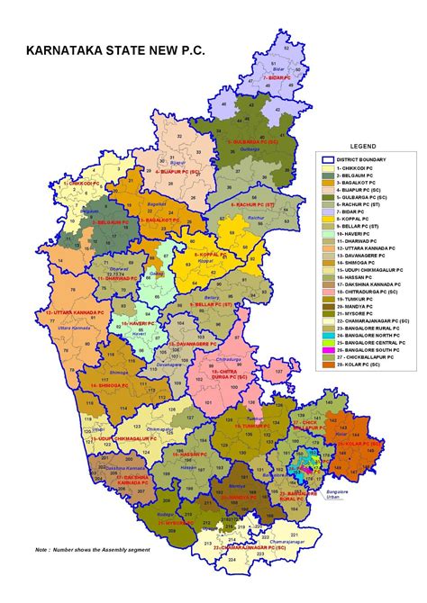 Karnataka Travel Map Karnataka State Map With Districts Cities Towns | Sexiz Pix