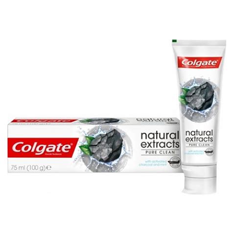 Colgate Natural Extracts Deep Clean with Activated Charcoal Toothpaste - 100g - Just Imported