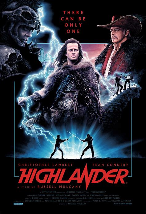 Highlander (1986) [1391x2048] by Matt Ferguson : r/MoviePosterPorn