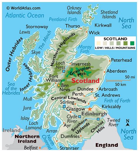 Scotland Maps & Facts - World Atlas