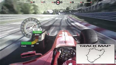 The Ferrari F2004 SMASHES the Nürburgring Nordschleife Lap Record with ...