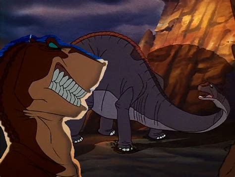 The Land Before Time crossover: Littlefoot's mom vs Rex - The Land ...