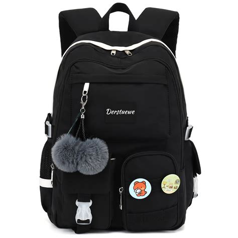 School Bags Large Bookbags for Teenage Girls USB with Lock Anti Theft ...