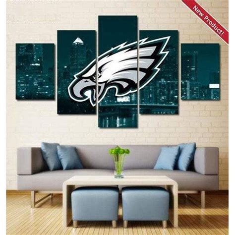 Philadelphia Eagles Wall Art Painting Canvas Poster | Free Shipping | Wall art painting, Wall ...