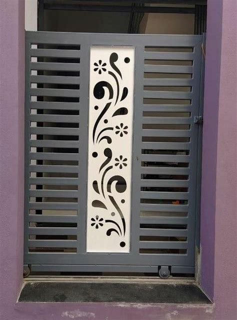 CNC metal flower plant design | Gate wall design, Gate designs modern, Latest gate design