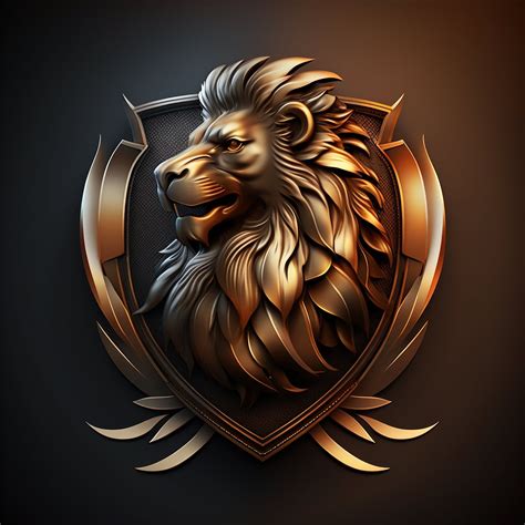 Golden lion logo – Artofit