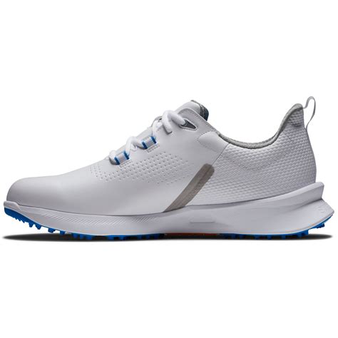 FootJoy FJ Fuel Golf Shoes 55440 White White Orange | Function18