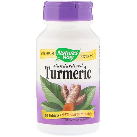 Nature's Way, Turmeric, Standardized, 60 Tablets | By iHerb